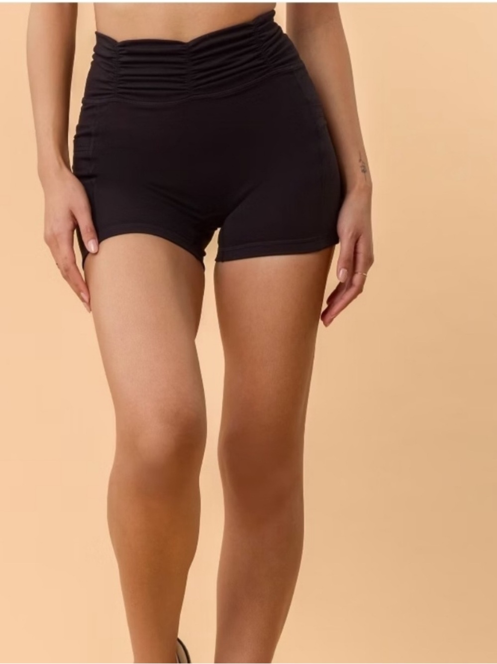 Blogilates Ruched Waist Shorts